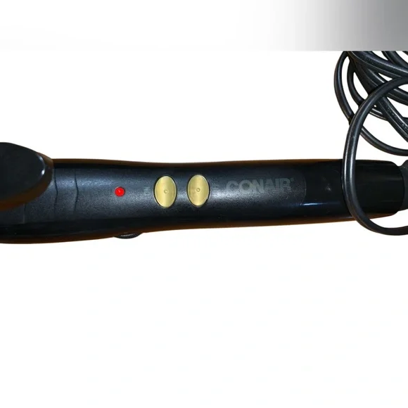 CONAIR Curling Iron Tong 1 1/4” Barrel Model CD102J Very Good with Stand - Picture 3 of 11